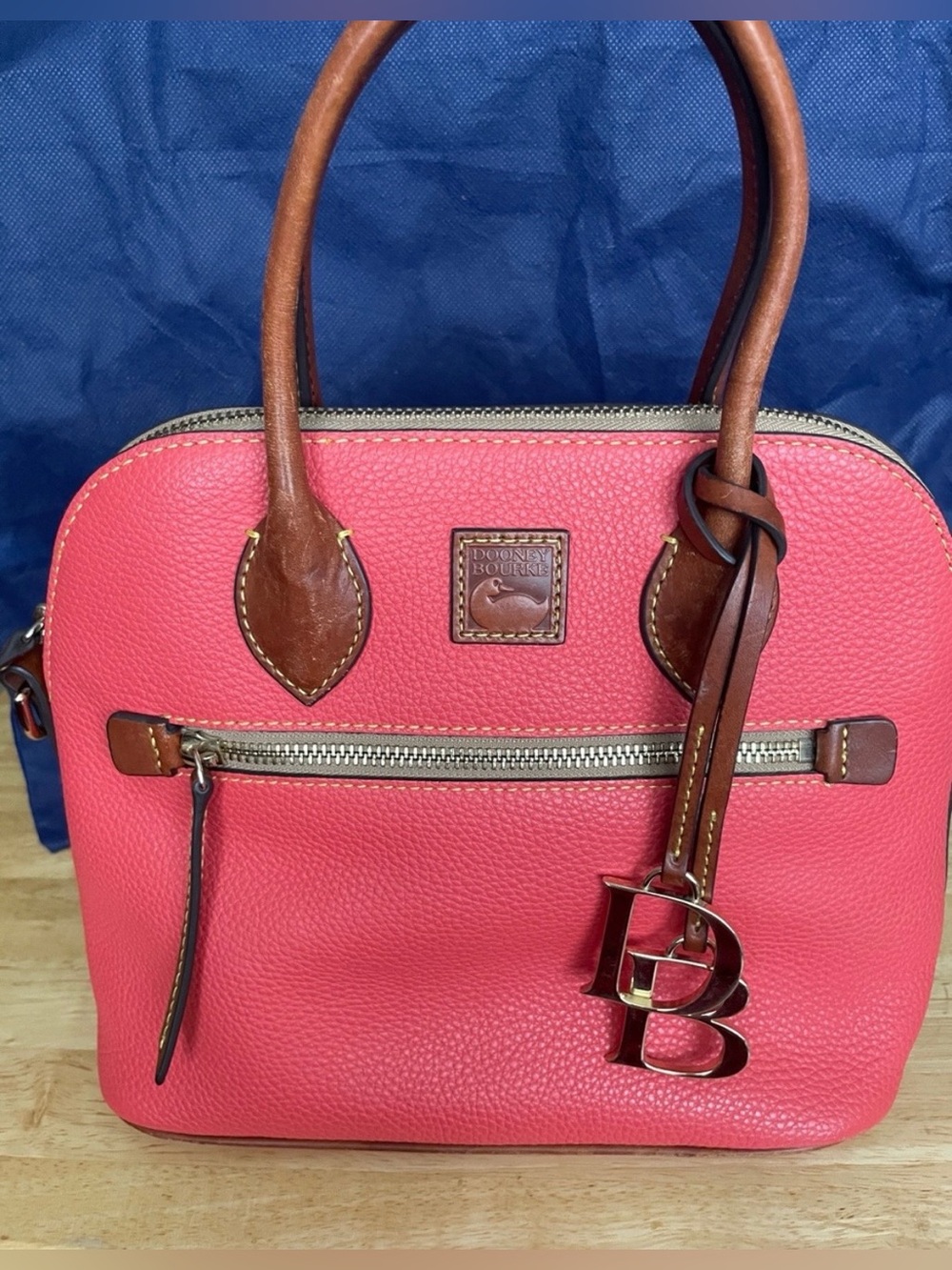 👜💗 DOONEY & BOURKE PINK SATCHEL — STATEMENT BAG! 💗👜
